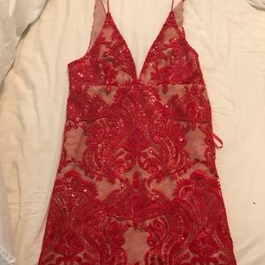 Free people red dress